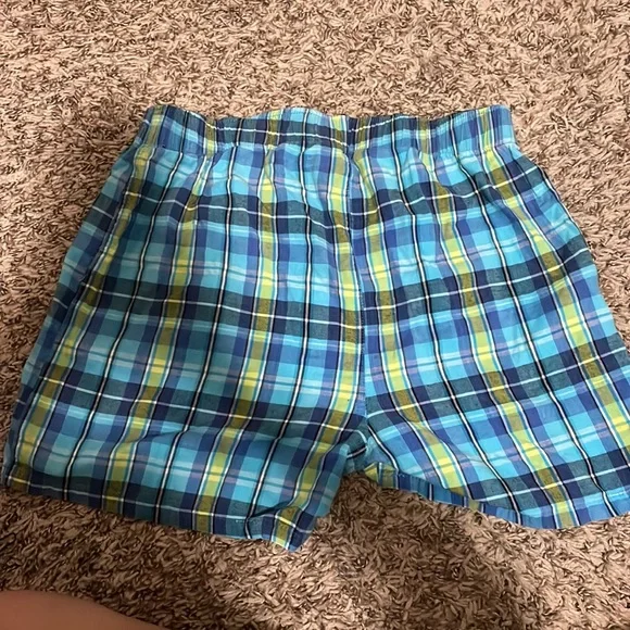 plaid shorts - Picture 2 of 2
